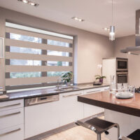 Deluxe Room Darkening Zebra Combi shades - MILD 1