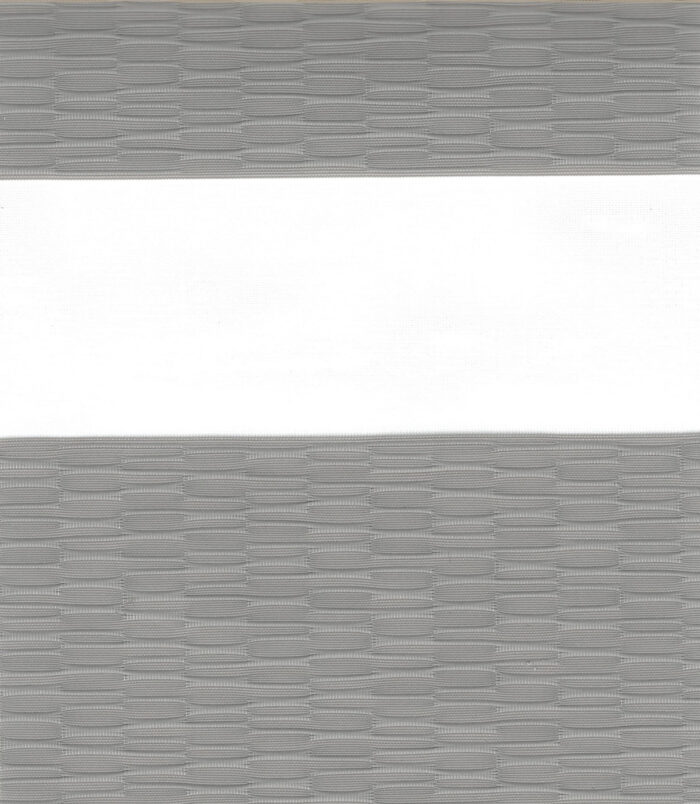 Fine Texture Design Light Filtering Zebra combi shades – Firenze Grey - Image 2