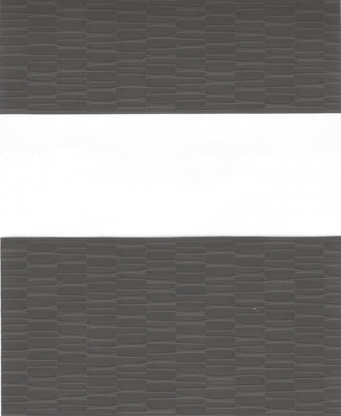 Fine Texture Design Light Filtering Zebra combi shades – Firenze DK.Grey - Image 2